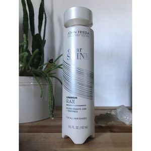 JOHN FRIEDA Clear Shine LUMINOUS GLAZE Shine & Smoothness FOR ALL HAIR TYPES 6.5